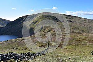 Seat Sandal with Grisedale Tarn to left