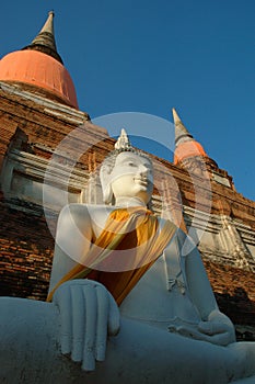 Seated Buddha at Ayutthaya