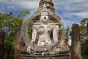 Seated Buddha at Wat Traphang Ngoen