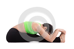 Seated Forward Bend yoga pose