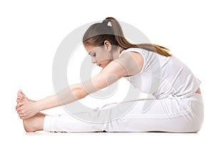 Seated Forward Bend yoga pose