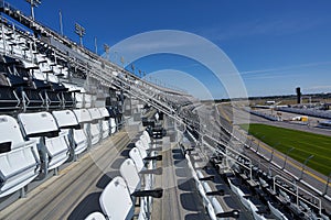 Seating above Daytona International Speedway