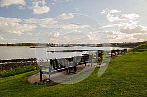 Seating at Spanish Battery, Tynemouth