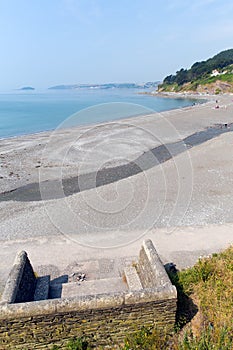 Seaton beach Cornwall near Looe England, United Kingdom