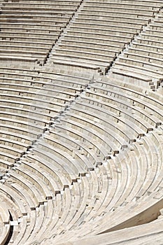 Seats of ancient Odeon of Herodes Atticus