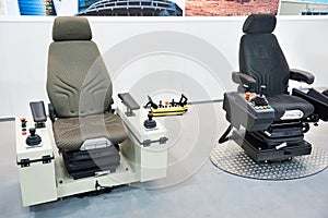 Seats for construction machinery