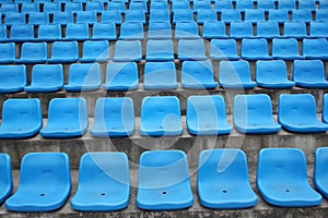 Seats in stadium