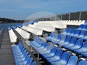 Seats in the tribunes