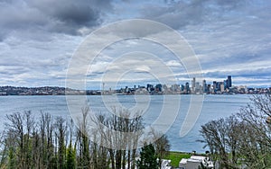 Seattle Below Storm Clouds 2