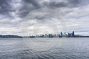 Seattle Below Storm Clouds 3