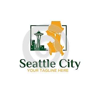 Seattle city logo designs