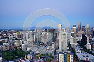 Seattle city panorama