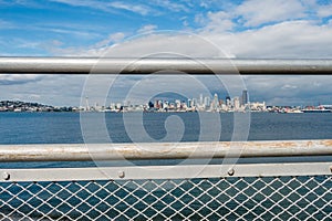 Seattle Cityscape Framed