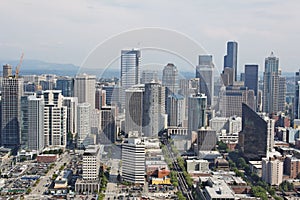 Seattle Downtown Cityscape photo