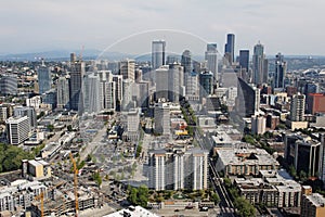 Seattle Downtown Cityscape