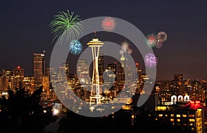 Seattle Fireworks celebration