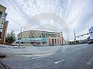 SEATTLE - JUNE 2017: Century Link Field stadium. Home of Seattle