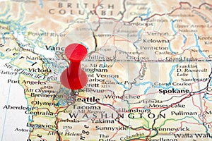 Seattle Map Pin