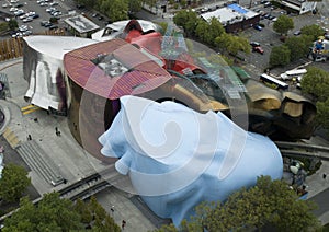 Seattle Monorail and EMP museum