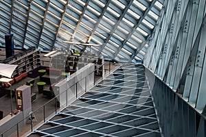 Seattle Public Library Interior