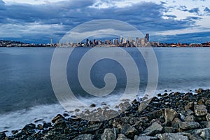 Seattle Skyline at Dusk