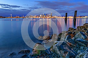 Seattle Skyline at Dusk