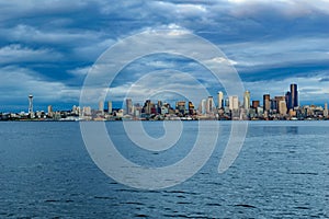 Seattle Skyline at Dusk