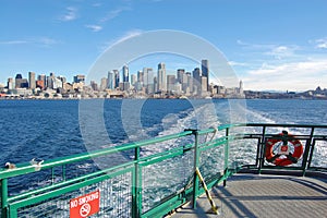 Seattle Skyline from the Ferry