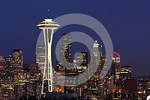 Seattle skyline from Kerry Park photo