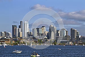 Seattle Skyline on Lake Union