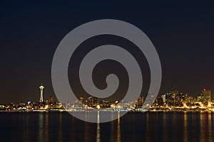 Seattle Skyline at Night
