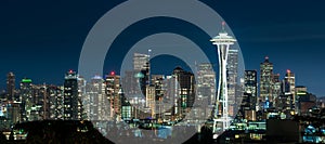 Seattle Skyline at Night