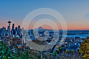 Seattle skyline viewed from Kerry Park