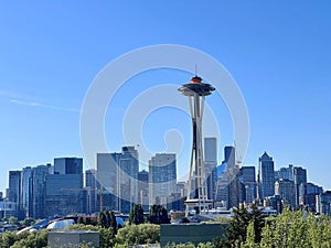 Seattle Space Needle skyline