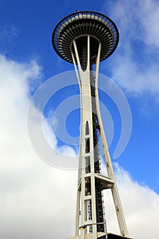 Seattle Space Needle Tower, Washington state.