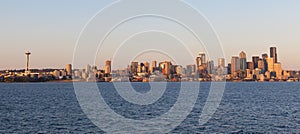 Seattle at sunset