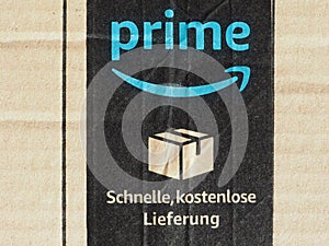 Amazon prime label