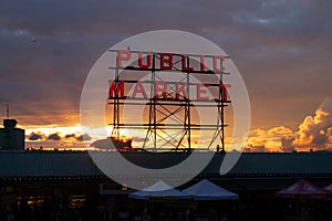 Seattle, Washington State - Pike Place Public Market