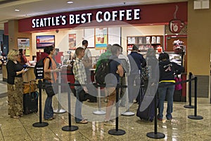 Seattles best coffee airport