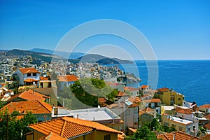 Seaview from Kavala Greece photo