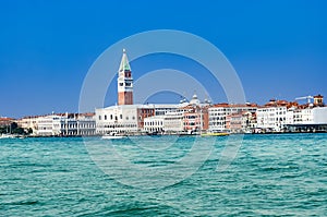 Seaview of Piazza San Marco and The Doge`s Palace, Venice