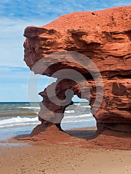 Seaview Red Sandstone Arch