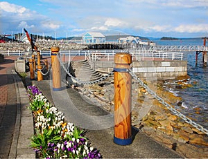 Seawalk in Sidney, Vancouver Island, British Columbia