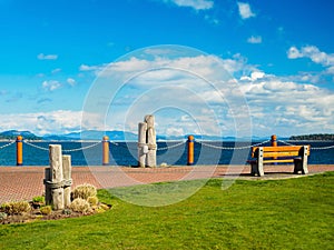 Seawalk in Sidney, Vancouver Island, British Columbia