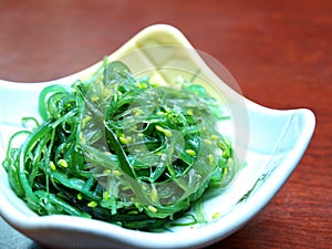 Seaweed salad photo