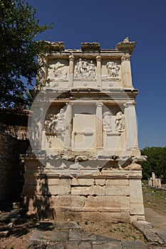 Sebasteion in Aphrodisias Ancient City in Aydin, Turkiye