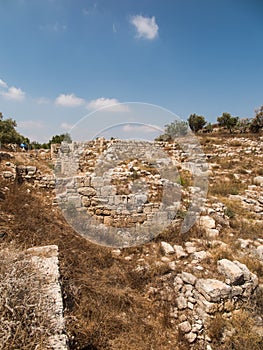 Sebastia, ancient Israel, ruins and excavations