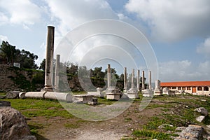 Sebastia archeology ancient ruins photo
