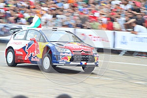 Sebastien Loeb in Sofia