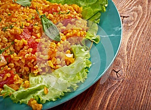 Sebzeli Bulgur PilavÃÂ±